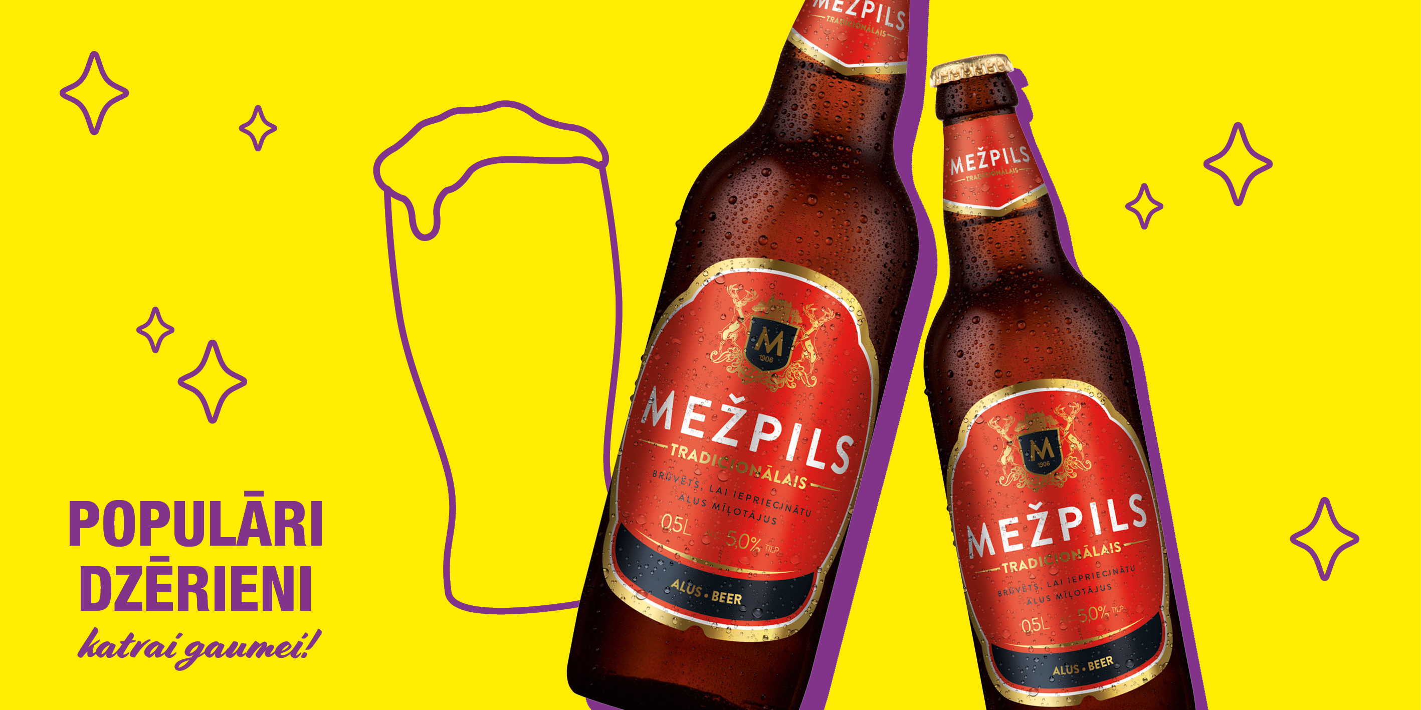 Alus, sidri, kokteiļi